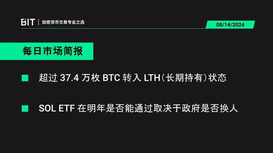 BIT 毎日マーケットレポート 08/14 - 短期的にビットコイン価格は再び約5,000ドル下落するでしょう