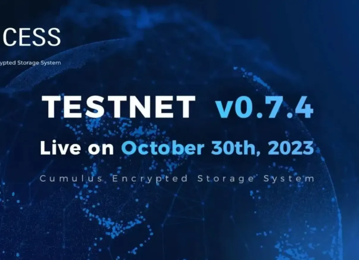 CESS Incentive Testnet v0.7.4 is officially launched