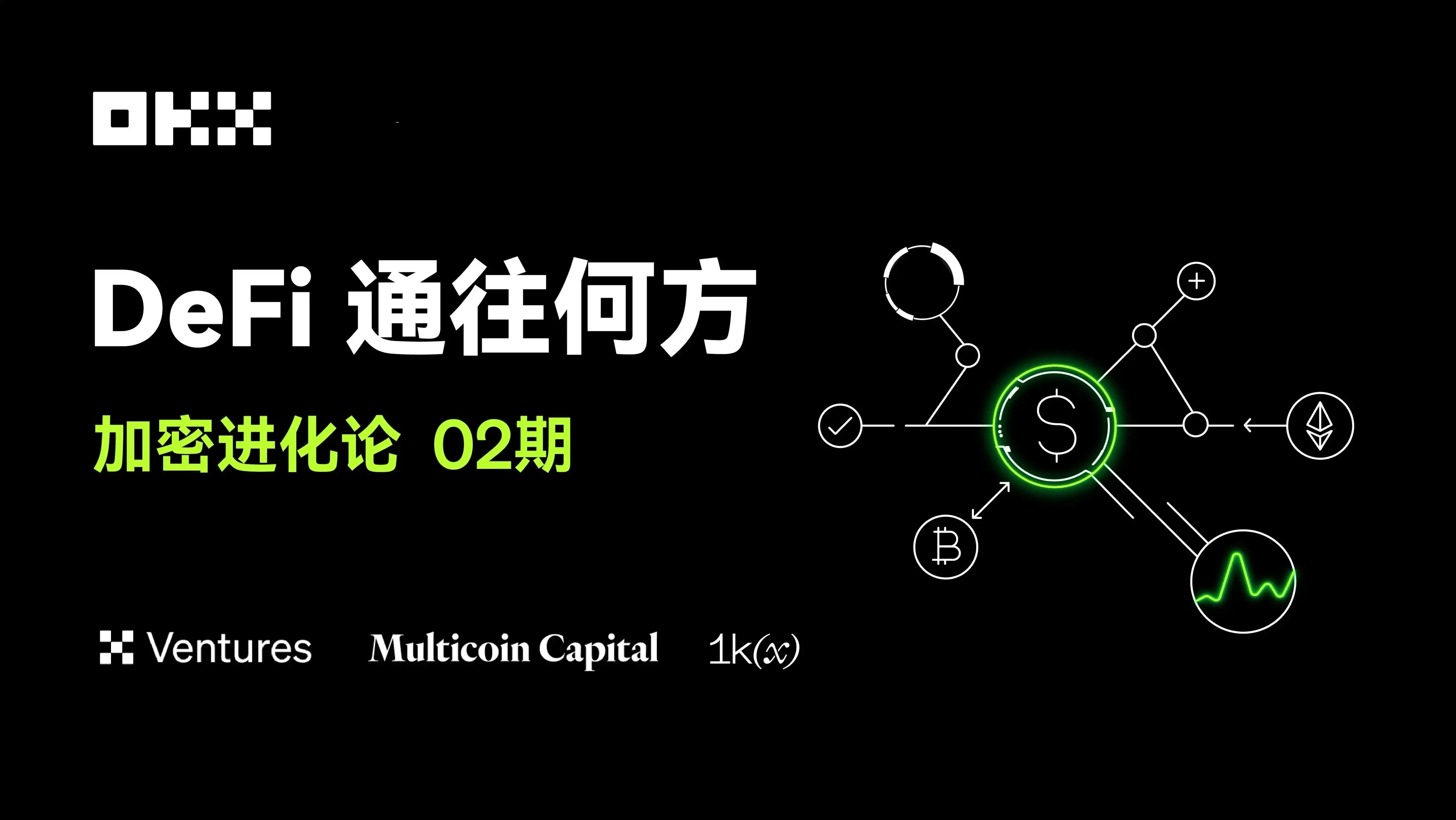 Cryptocurrency Evolution Theory Issue 02 | OKX Ventures & Multicoin Capital & 1kx: Where is DeFi Heading?