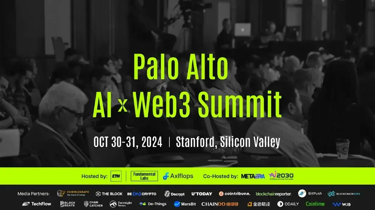 CTH 集團、Axlflops 和 MetaEra 共同公布 Palo Alto AI X Web3 峰會的首發嘉賓陣容