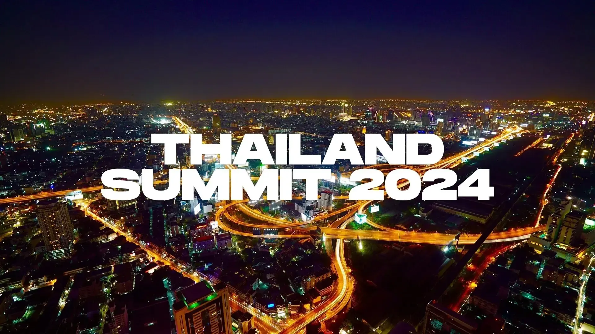 The "Thailand Summit 2024" will be held in Bangkok, Thailand from November 6 to 19