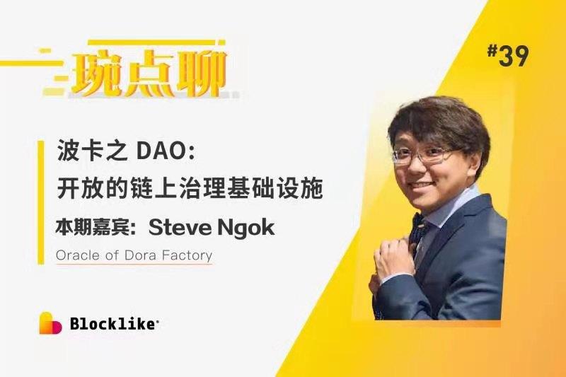 Dialogue with Steve Ngok, Head of Dora Factory Ecosystem: Polkadot DAO: Open On-Chain Governance Infrastructure