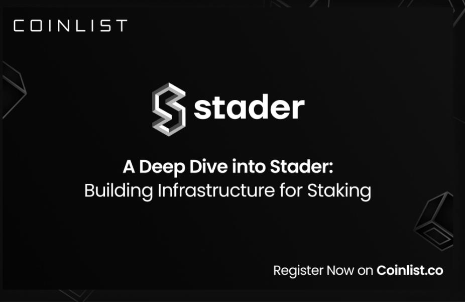 Understand Stader in 3 Minutes: Multi-Chain Staking Middleware Infrastructure