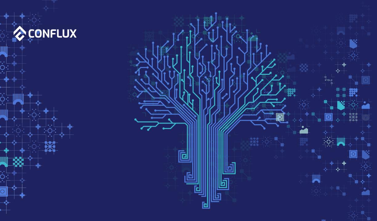 How does Conflux expand the application scenarios of public chains by successively entering fields such as people's livelihoods and copyright?