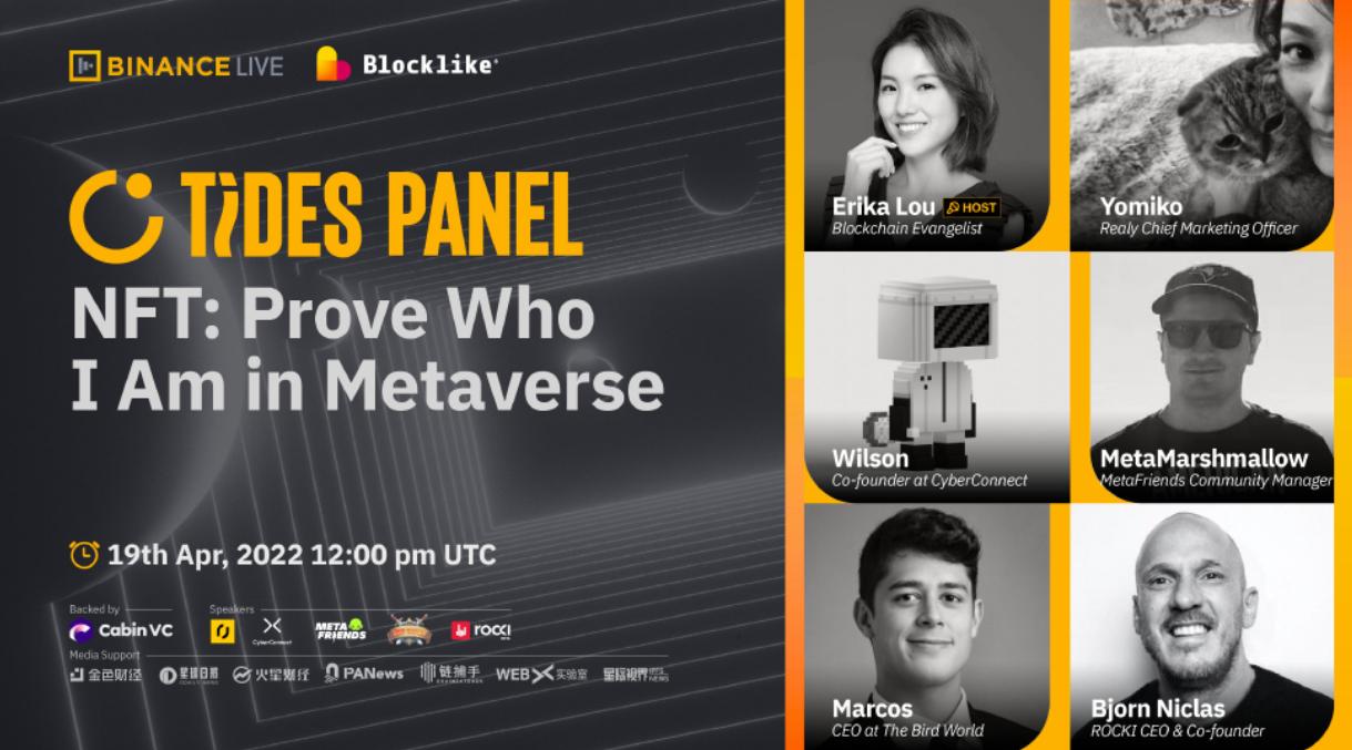 Blocklike Panel：NFT在元宇宙世界的身份证明