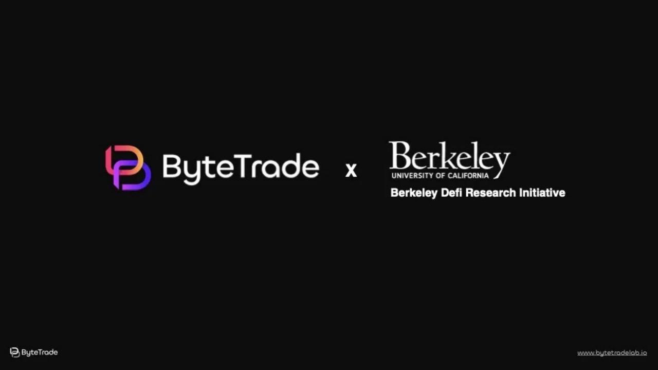 ByteTrade Lab 與加州大學伯克利分校 DeFi 研究計劃達成長期合作