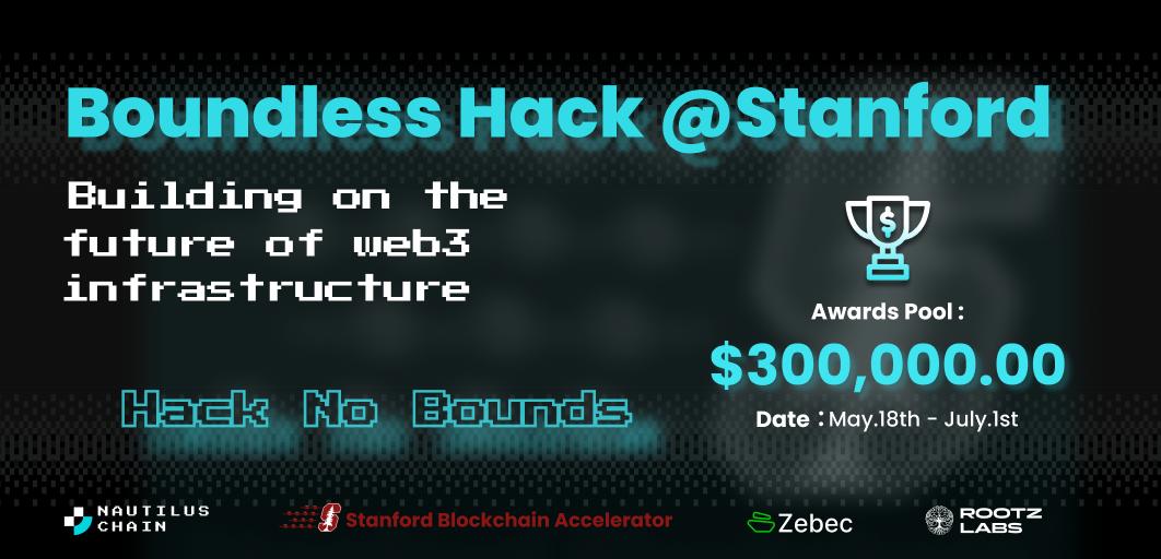 「Boundless Hackathon @Stanford」ハッカソンイベントは、優れたプロジェクトの応募を受け付けています。