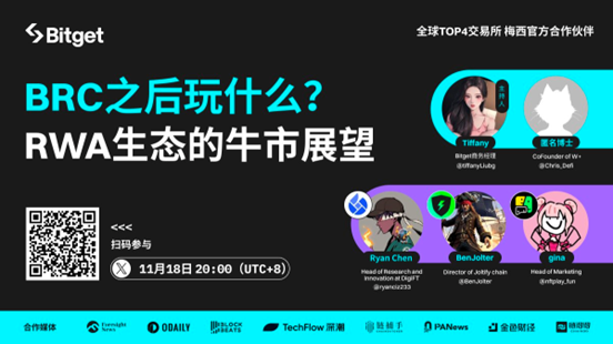 Bitget AMA 实录：BRC 之后玩什么？RWA 生态的牛市展望