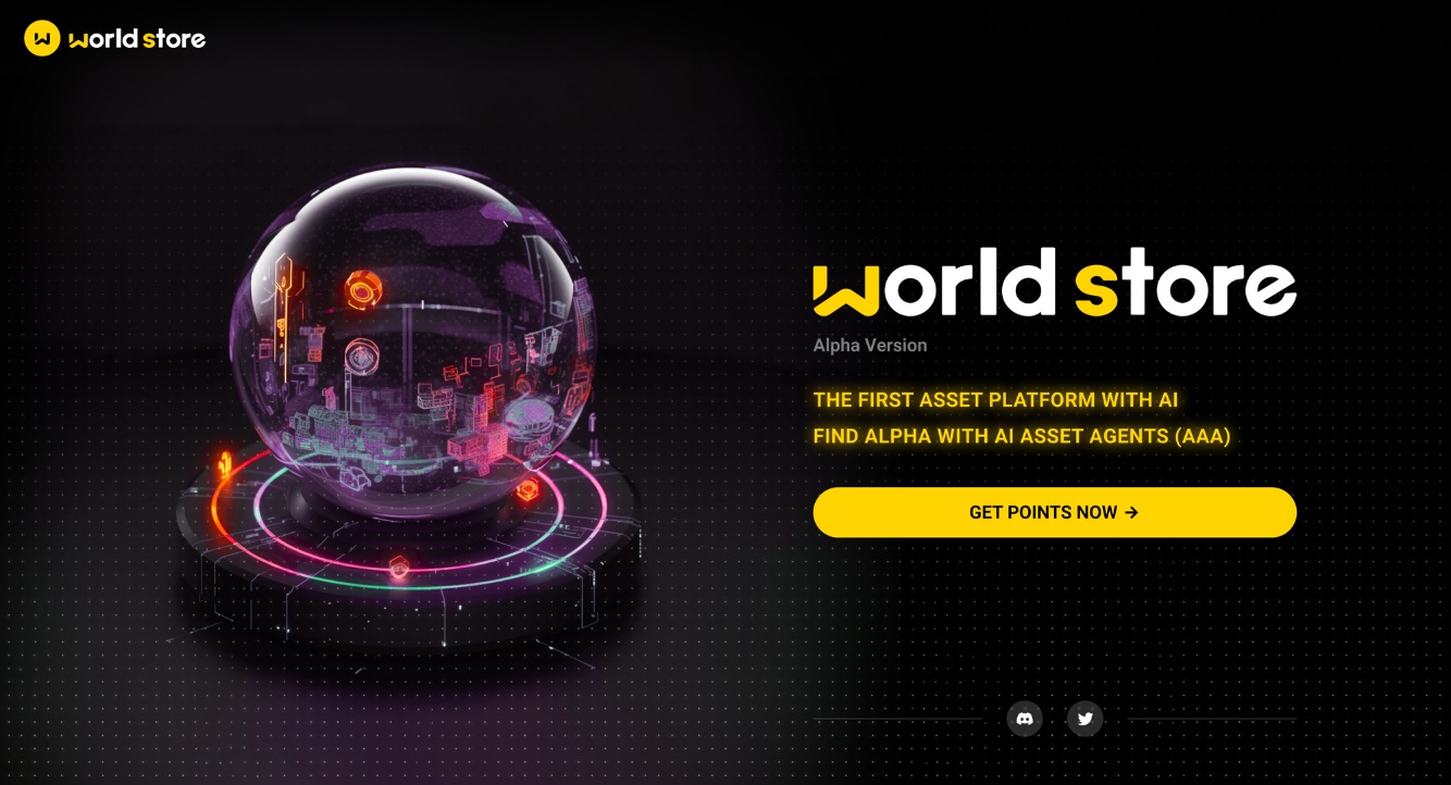 How does Mirror World discover Alpha with the help of AI Asset Agents (AAA)?