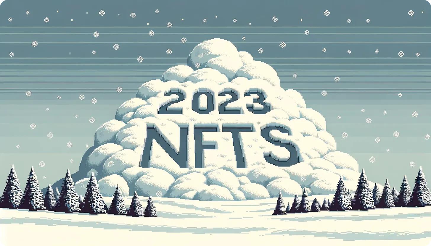 2023 NFT 市場回顧：與 AI、鏈遊和社交融合，Solana 和比特幣 NFT 漸成主流