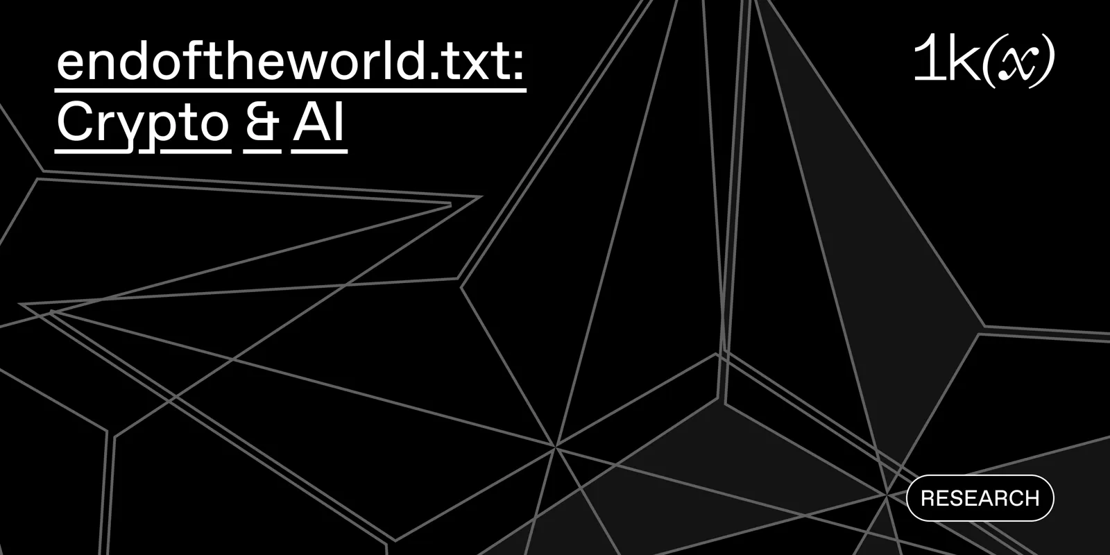 Crypto x AI 生态最全大盘点及潜在机会