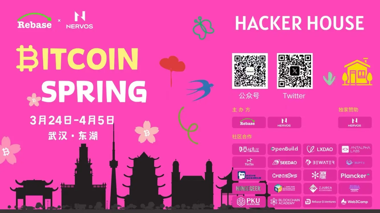 CKBを基にBTC Autonomous Worldsを探る方法は？——Bitcoin Spring Hacker Houseが正式に始動しました。