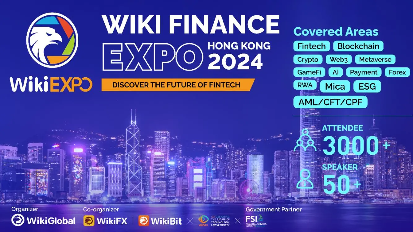 Wiki Finance Expo 홍콩 2024: 금융 기술의 미래를 탐험하며, 홍콩이 다시 한 번 글로벌 초점이 되다