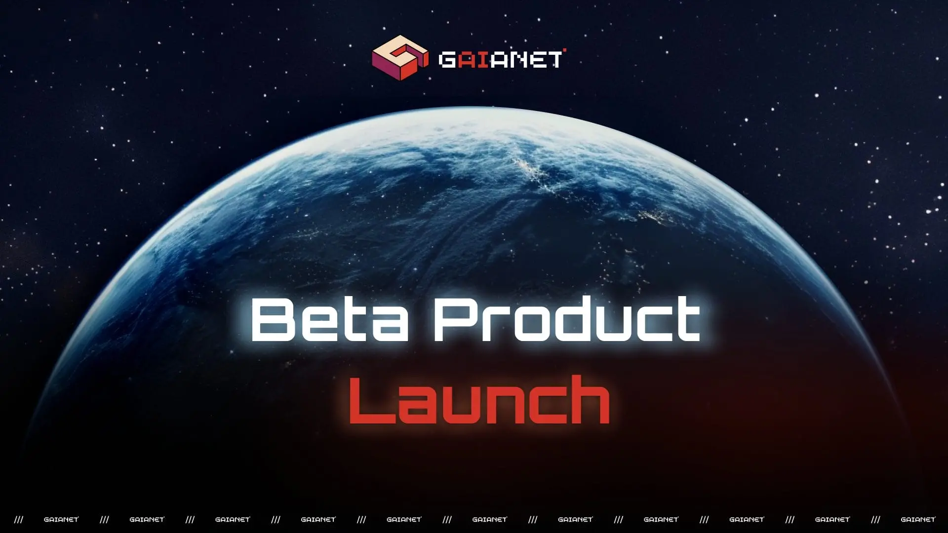 GaiaNet 宣布推出 Beta 產品，並面向社區開啟激勵測試活動