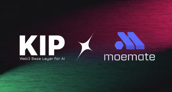 KIP Protocol announces a partnership with Moemate to help 3 million Web2 AI users transition to Web3