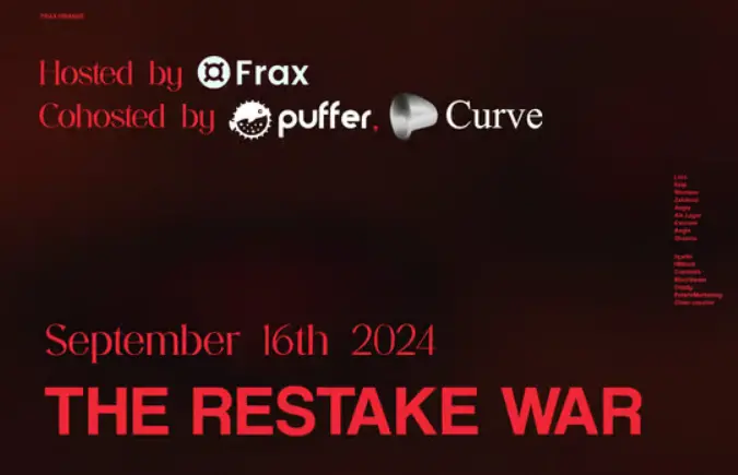 The Restake War - Token 2049