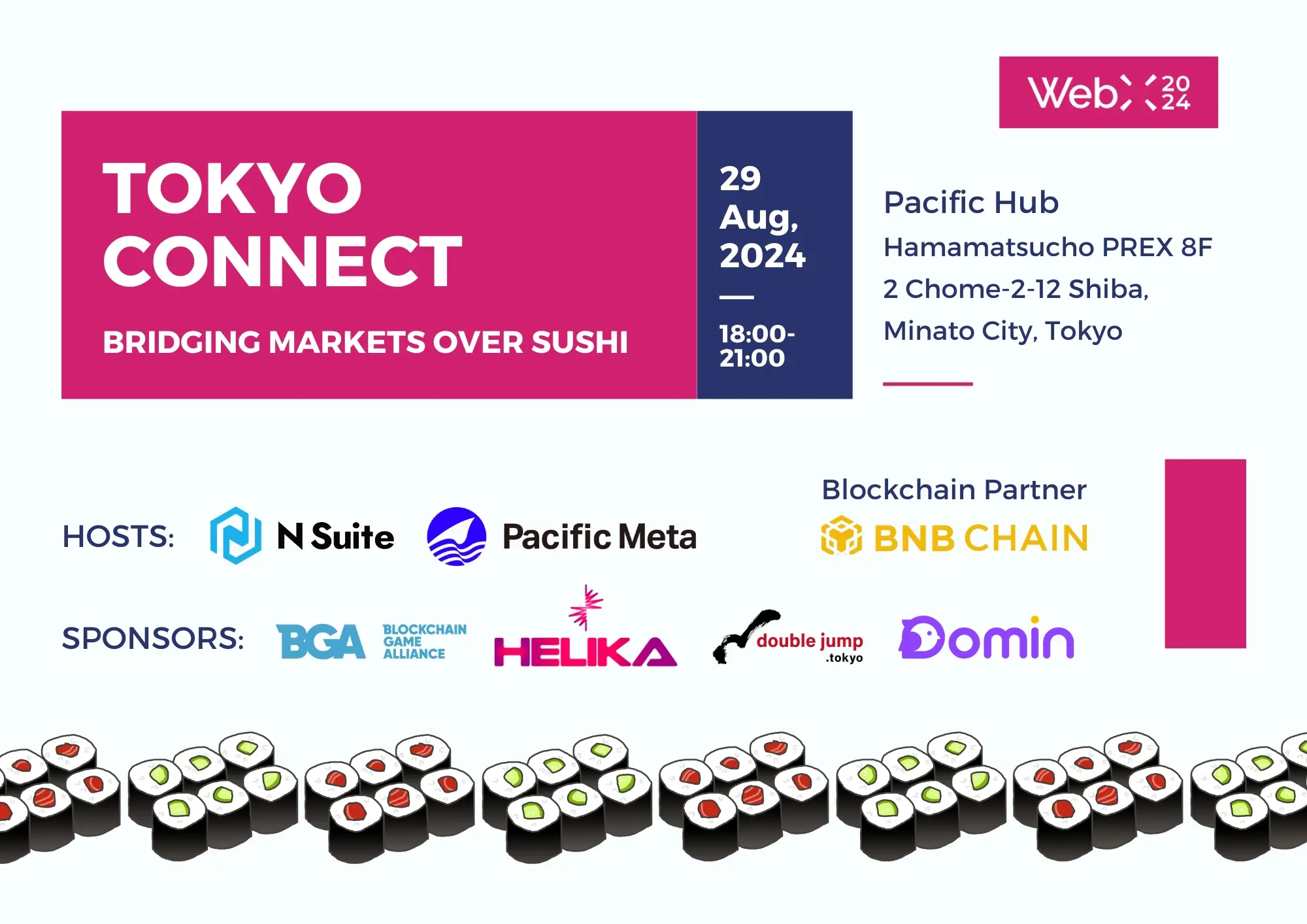 Tokyo Connect: Bridging Markets Over Sushi