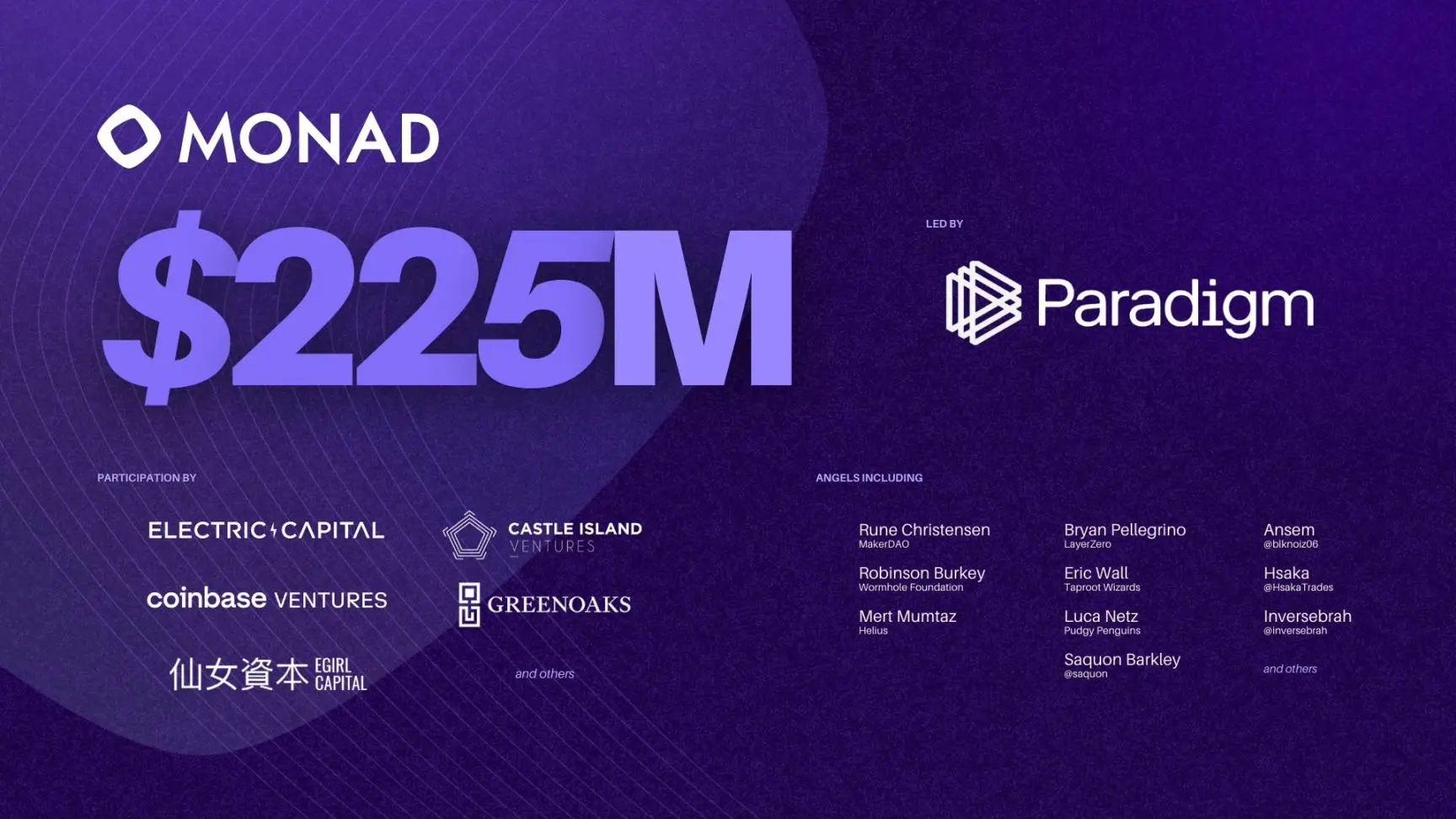 What is the development status of the Monad ecosystem after receiving the largest financing since 2024 and the upcoming test launch?