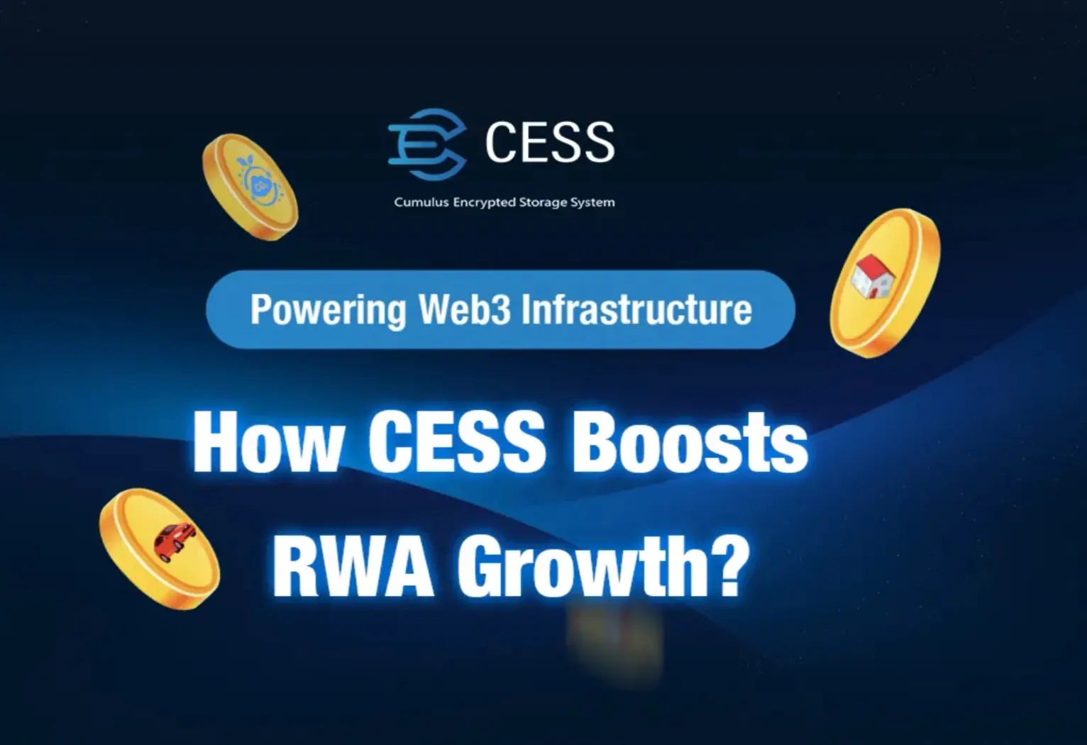 How does CESS promote the development of RWA through infrastructure efforts?