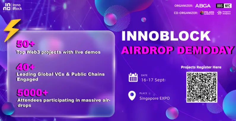 InnoBlock Summit Airdrop DemoDay: Creating Deep Connections Between Project Parties and VC Institutions