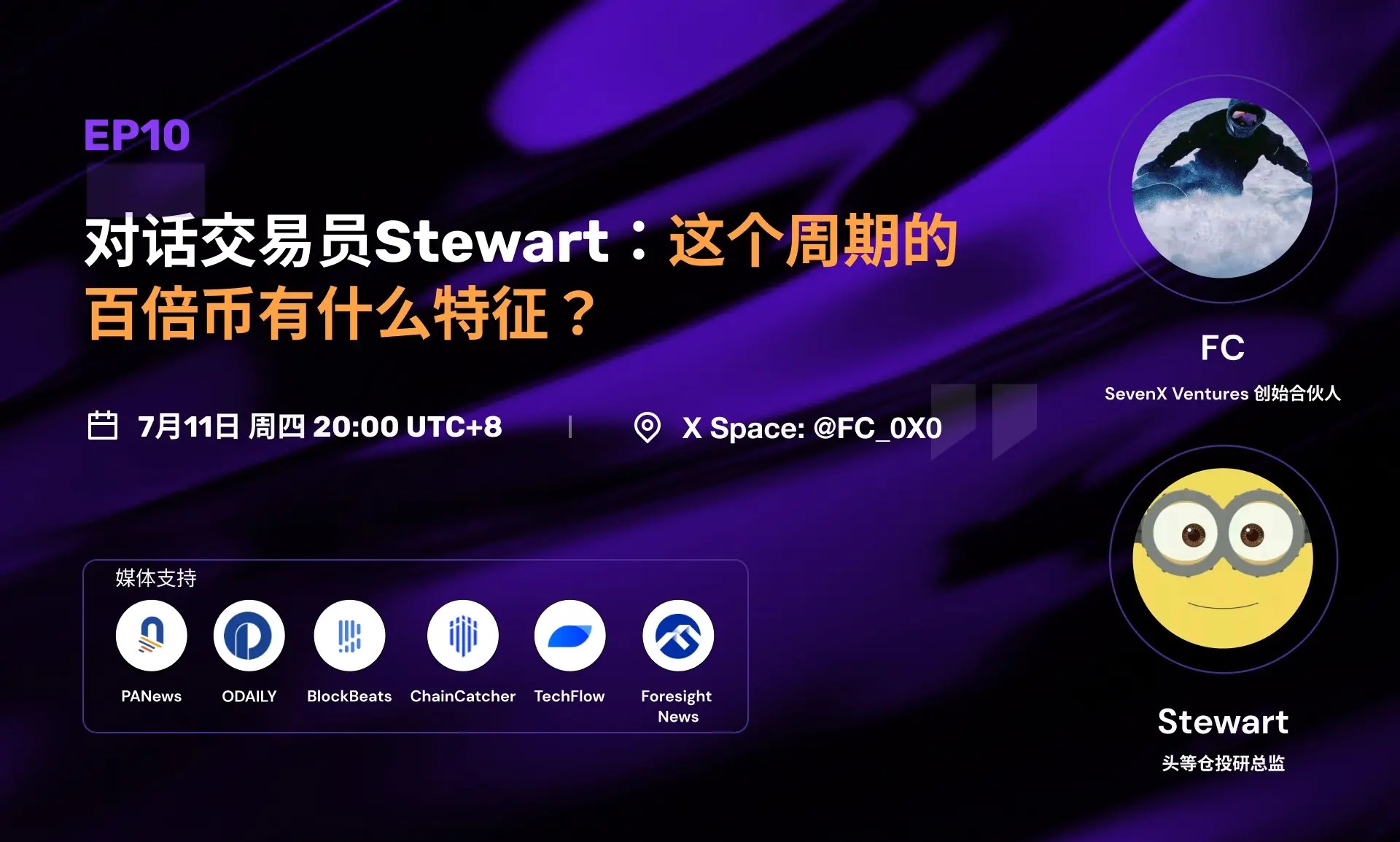 对话交易员Stewart：这个周期的百倍币有什么特征？