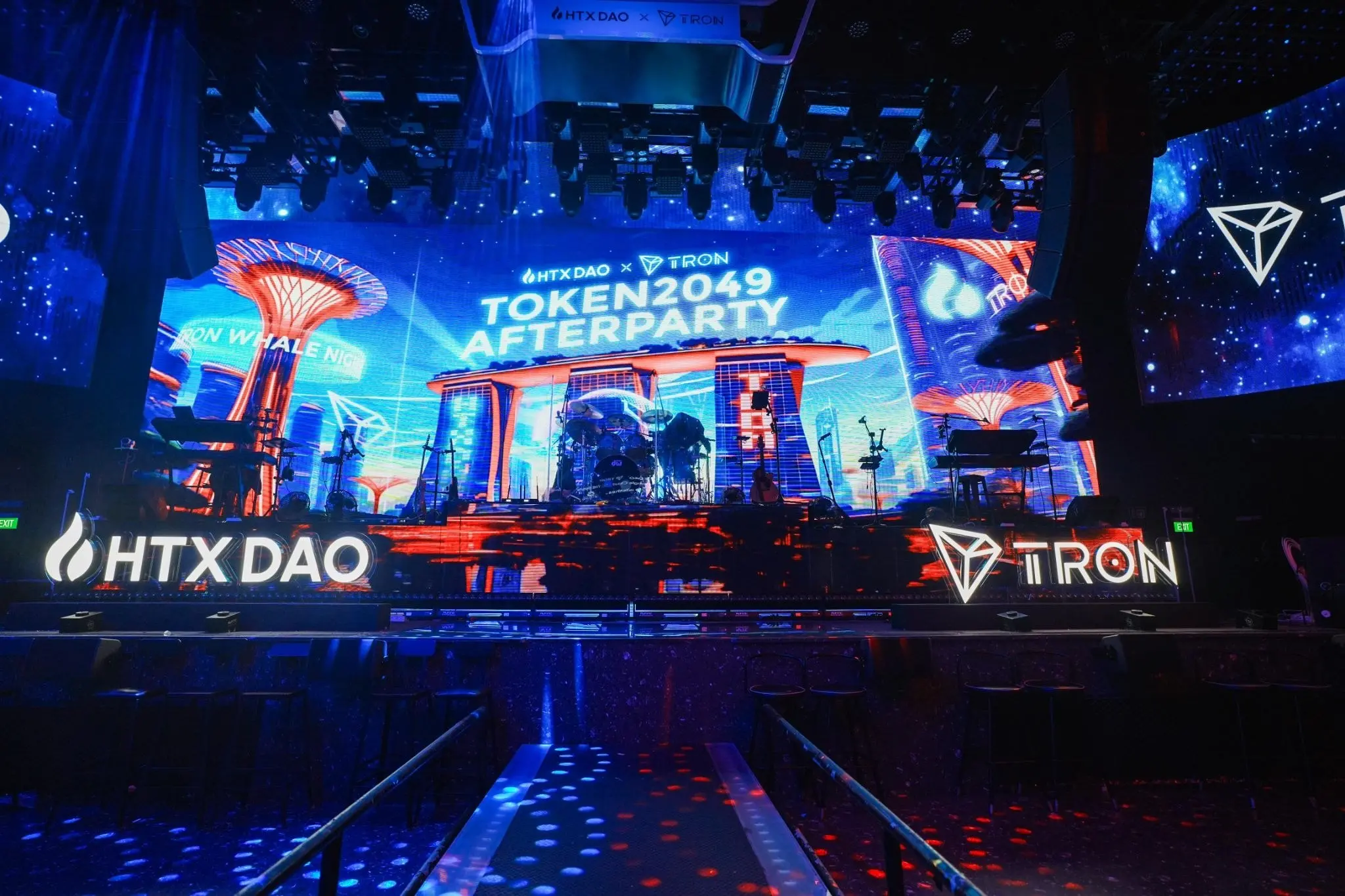 HTX DAO x TRON TOKEN 2049 Afterparty: Leading the Global Web3 Ecosystem for the Next Decade