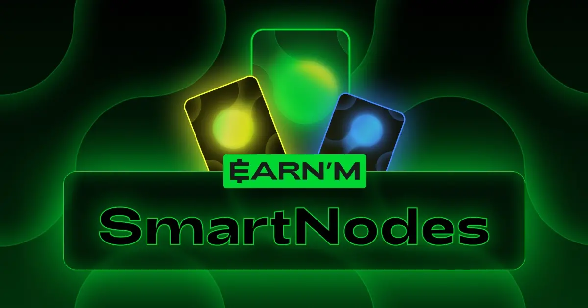 EARNM: Create a global network centered around mobile devices to earn rewards through the proprietary Fractal Box protocol