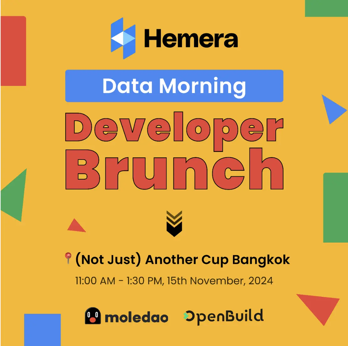 Data Mornings: Developer Brunch with Hemera