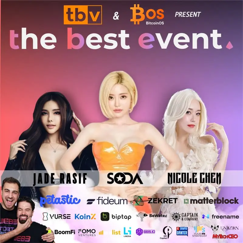 Cover Image for The Best Event. DevCon BKK with TBV & BitcoinOS