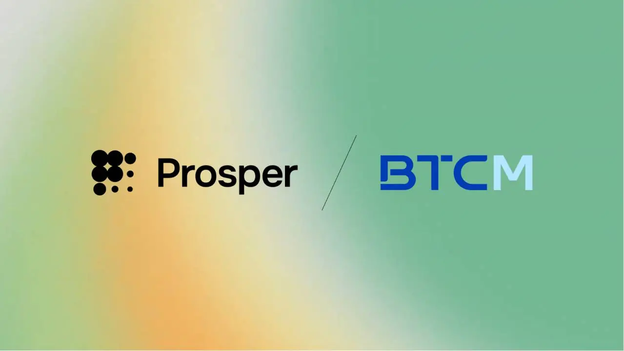 BIT Mining（NYSE：BTCM）投資 Prosper 原生代幣，助力比特幣挖礦新戰略