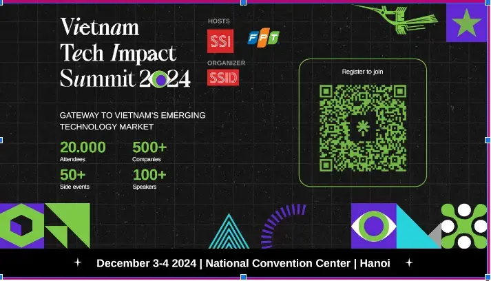 The VTIS 2024 Summit will be held on December 3 in Vietnam