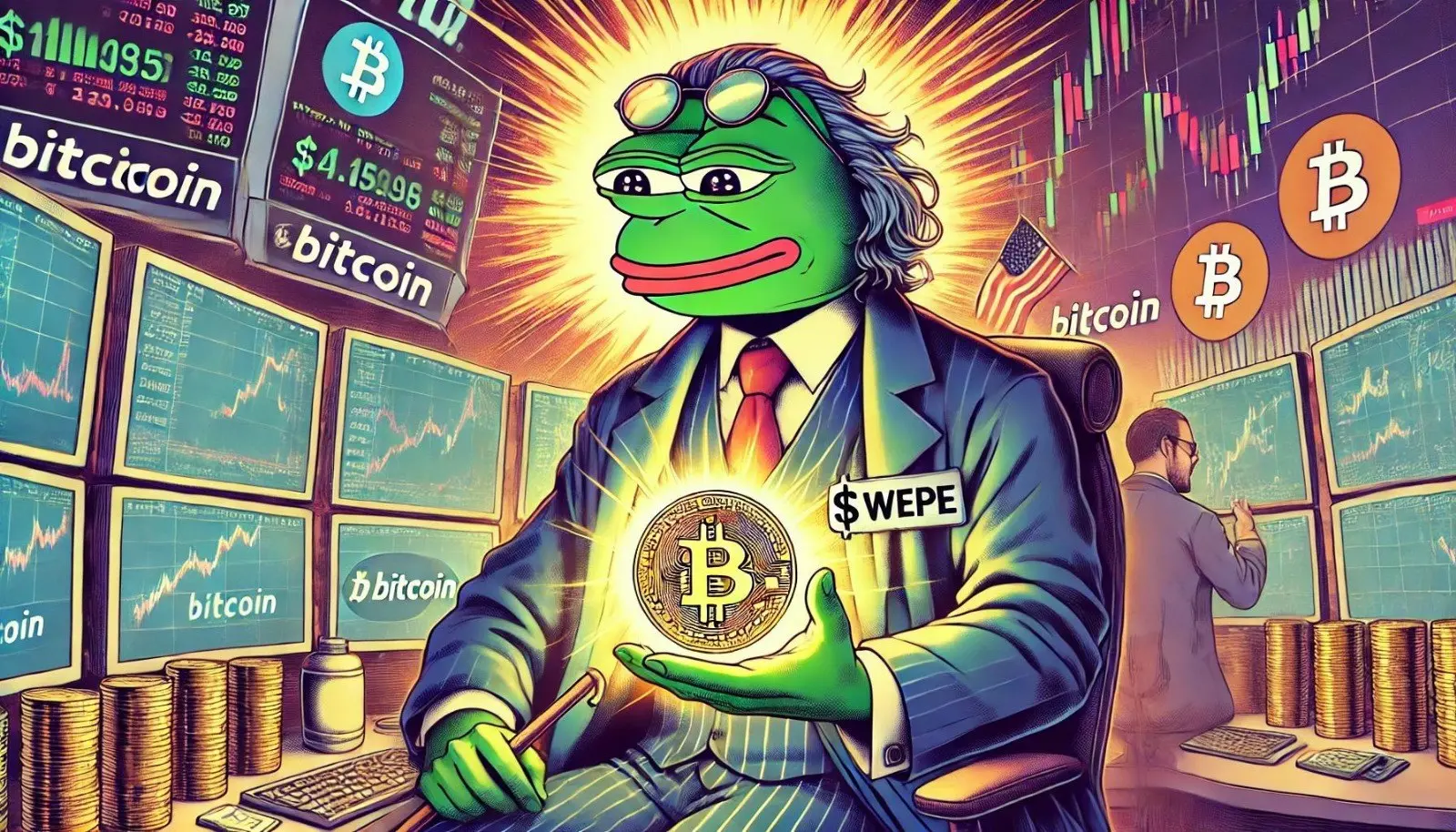 2025 年市場焦點新青蛙幣預售　Wall Street Pepe 十日籌集 2,500 萬美元