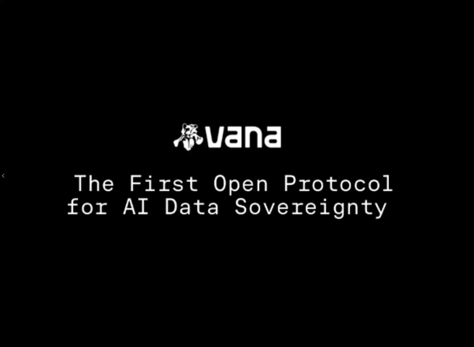 Vana 主網上線，VANA 代幣推動數據成為全球 AI 經濟的新興資產類別