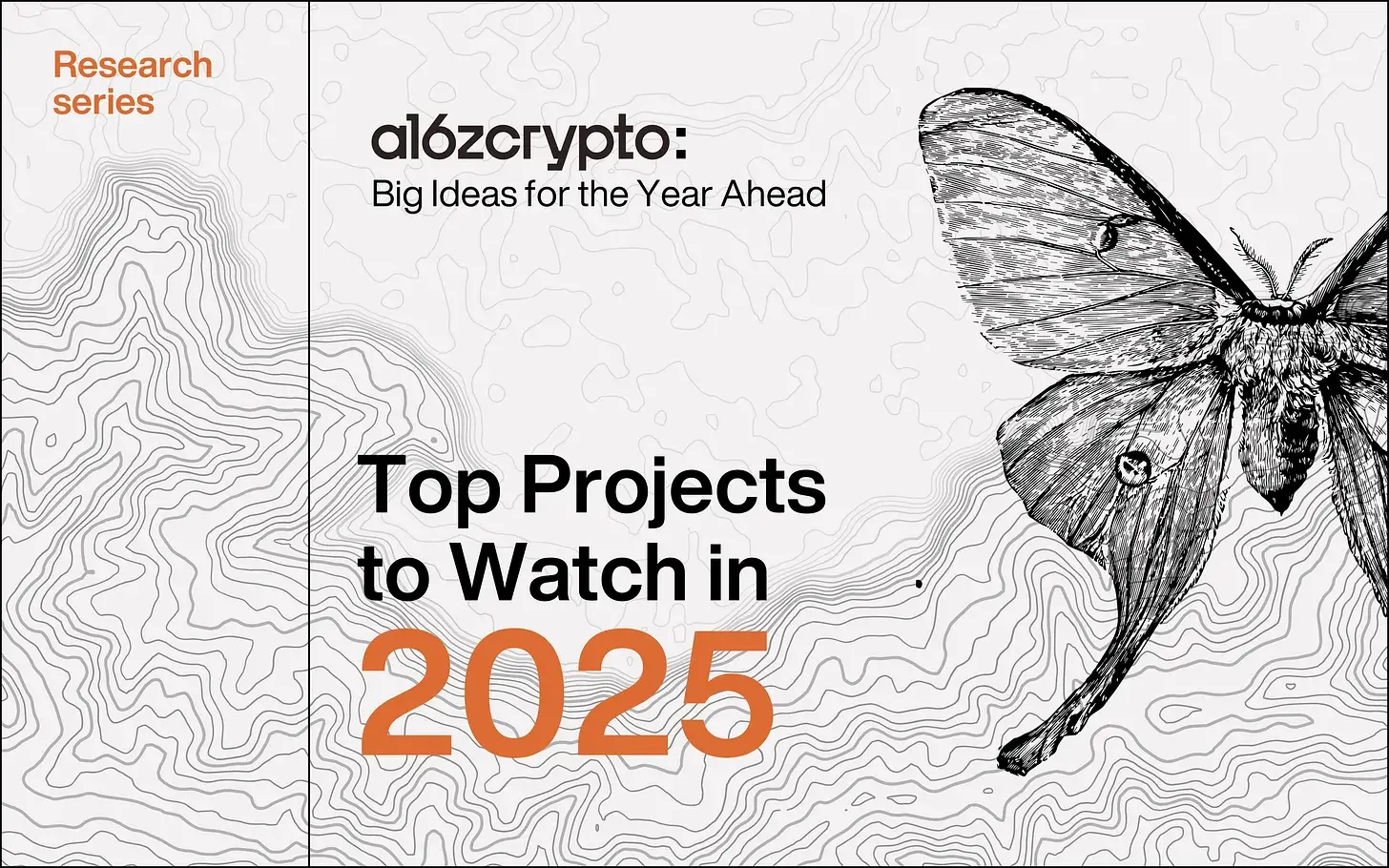 Extended from a16z crypto's "2025 Crypto Predictions": What are the top projects to watch for next year?