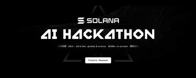 Solana AI Hackathon "Golden Dog" continues, organizers urge developers to stop