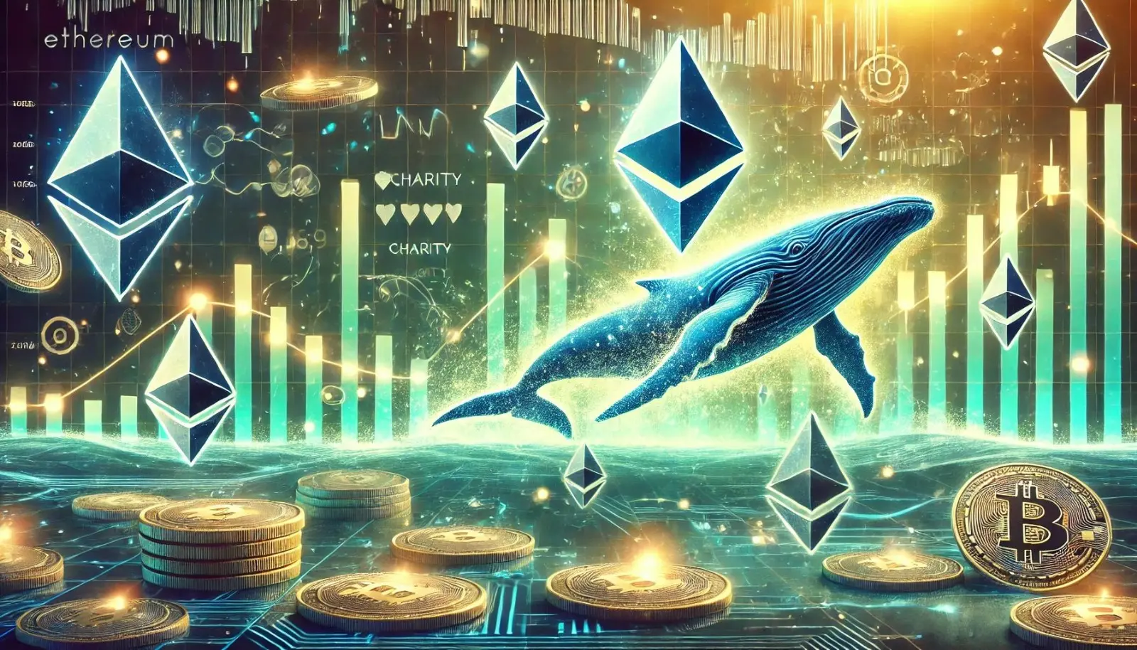 イーサリアム ICO 巨大ホエールが 3,690 枚の ETH を売却　資金がミームコインのプレセール Wall Street Pepe に流入