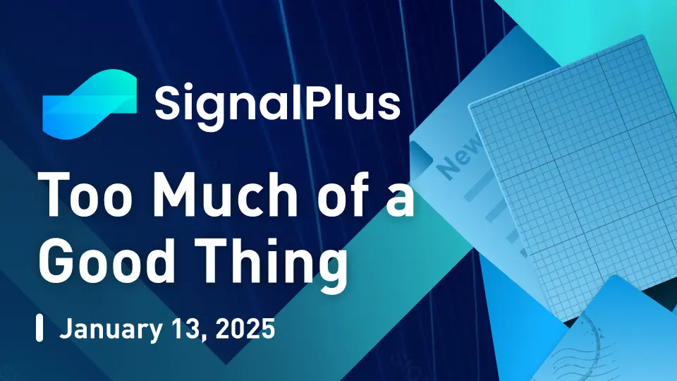 SignalPlus 宏觀分析特別版：Too Much of a Good Thing