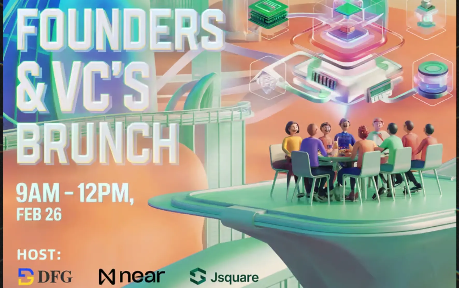 (For VCs) Founders & VC's Brunch hosted by DFG, NEAR, and Jsquare @ ETHDenver