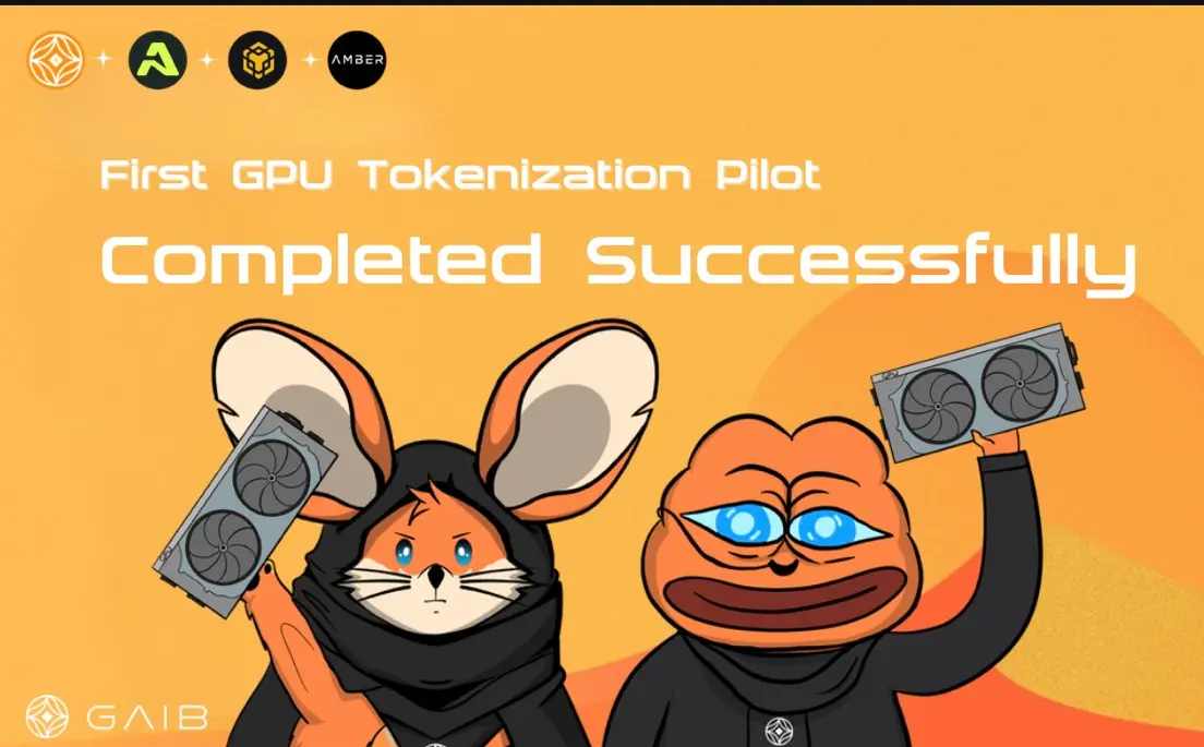 GAIB and Aethir successfully completed the GPU asset tokenization pilot on the BNB Chain