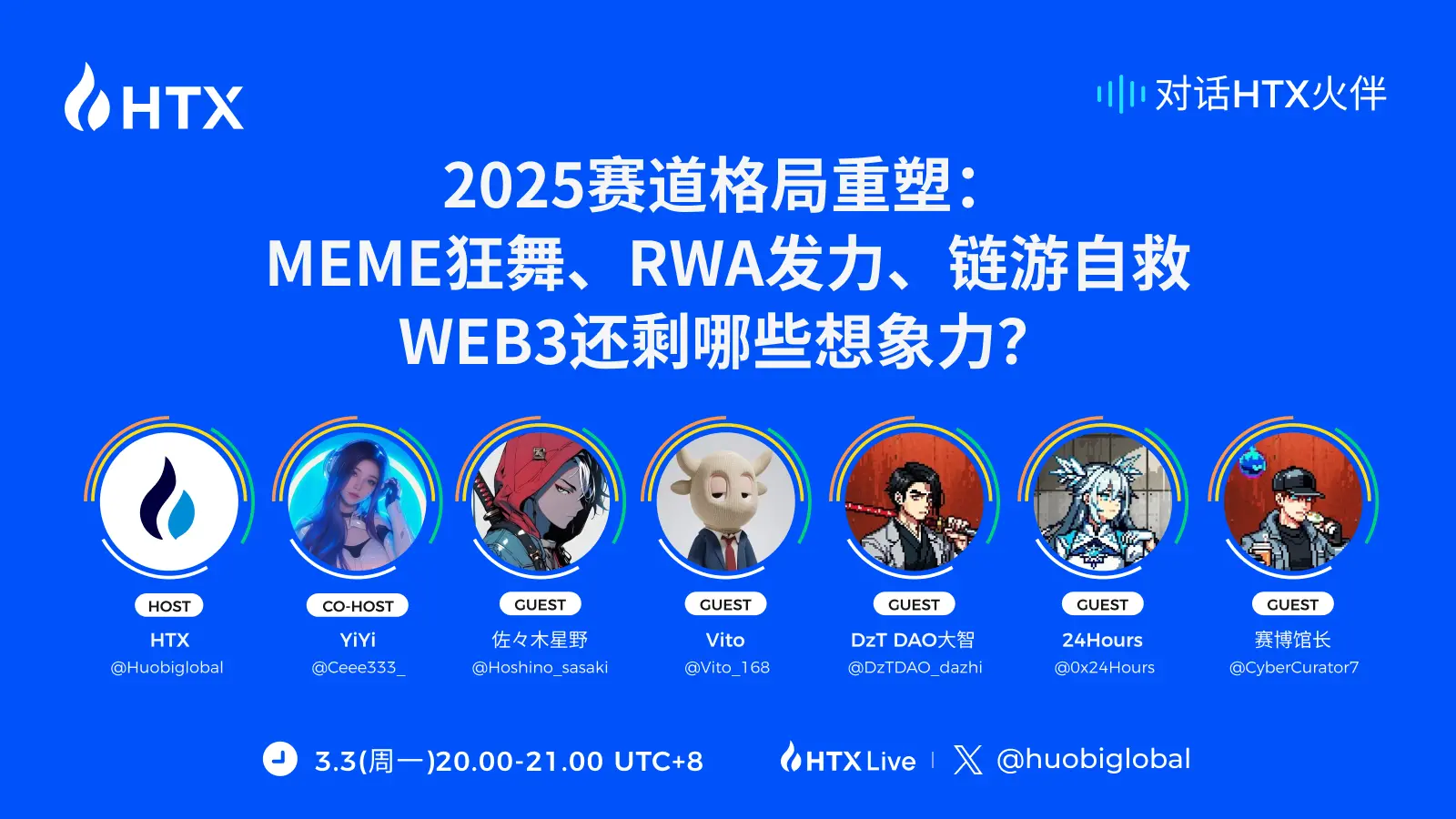 對話 HTX 火伴：從 GameFi 到 Meme，2025 加密市場變局與投資機會