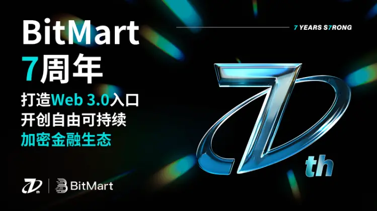 BitMart 7 週年：打造 Web3.0 入口，開創自由可持續加密金融生態未來